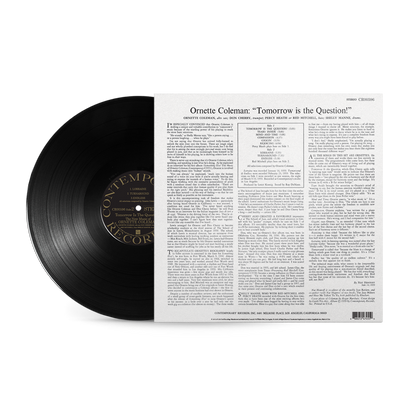 Tomorrow Is The Question! - Contemporary Records Acoustic Sounds Series (180g LP) Vinyl Record