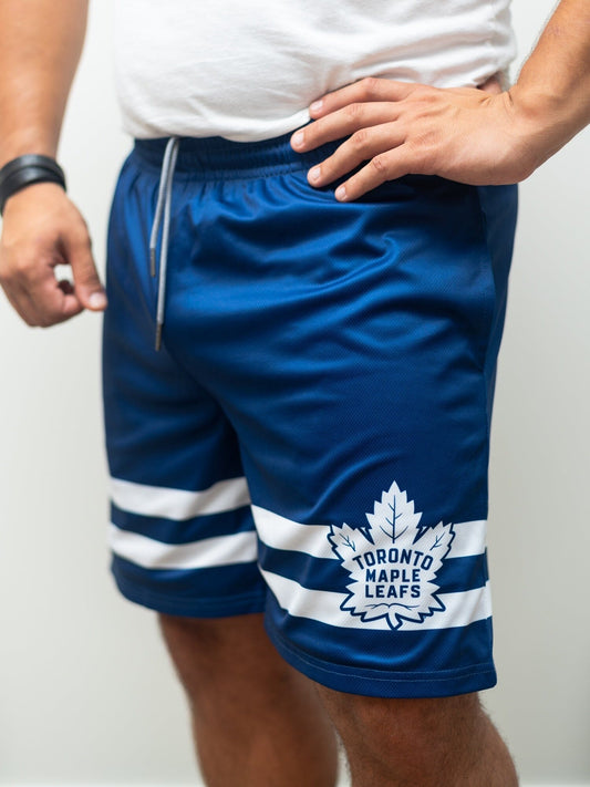 Toronto Maple Leafs Mesh Hockey Shorts