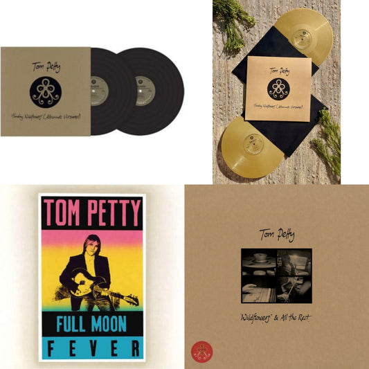 Tom Petty - Finding Wildflowers (Alternate Versions) (2LP/Gold Vinyl) (I) & Finding Wildflowers (Alternate Versions) (2LP) & Wildflowers & All The Rest (3LP) & Full Moon Fever (180G)