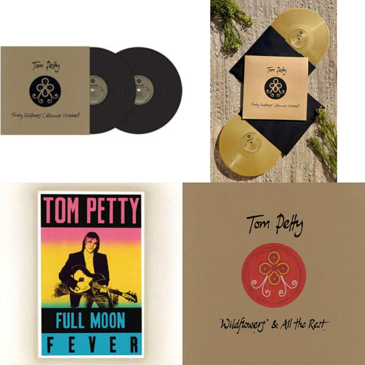 Tom Petty - Finding Wildflowers (Alternate Versions) (2LP/Gold Vinyl) (I) & Finding Wildflowers (Alternate Versions) (2LP) & Wildflowers & All The Rest (Deluxe Edition/7LP) & Full Moon Fever (180G)