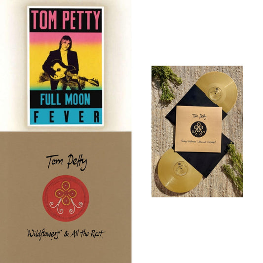 Tom Petty - Finding Wildflowers (Alternate Versions) (2LP/Gold Vinyl) (I) & Wildflowers & All The Rest (Deluxe Edition/7LP) & Full Moon Fever (180G)