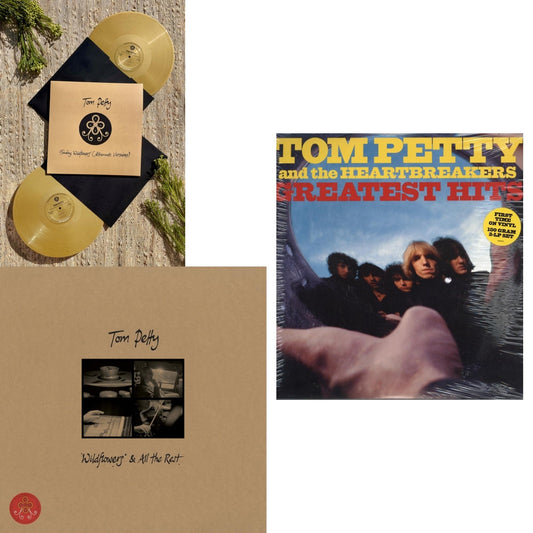 Tom Petty - Finding Wildflowers (Alternate Versions) (2LP/Gold Vinyl) (I) & Wildflowers & All The Rest (3LP) & Greatest Hits (2LP)