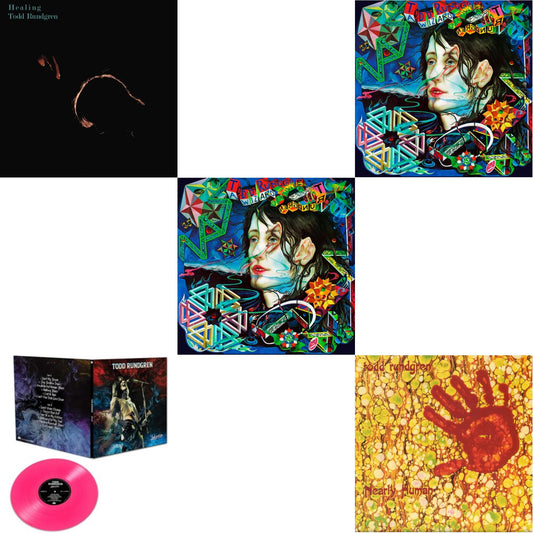 Todd Rundgren - Healing (Clear LP Vinyl/Translucent Blue 7Inch) & Nearly Human (180G/Translucent Yellow LP Vinyl/Limited Tour Edition) & Wizard A True Star (Turquoise Blue Vinyl/Limited/2LP/Tour Edition/Gatefold Cover/180G) & Wizard A True Star