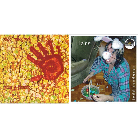 Todd Rundgren - Nearly Human (180G/Translucent Yellow LP Vinyl/Limited Tour Edition) & Liars (2LP/Green Vinyl)