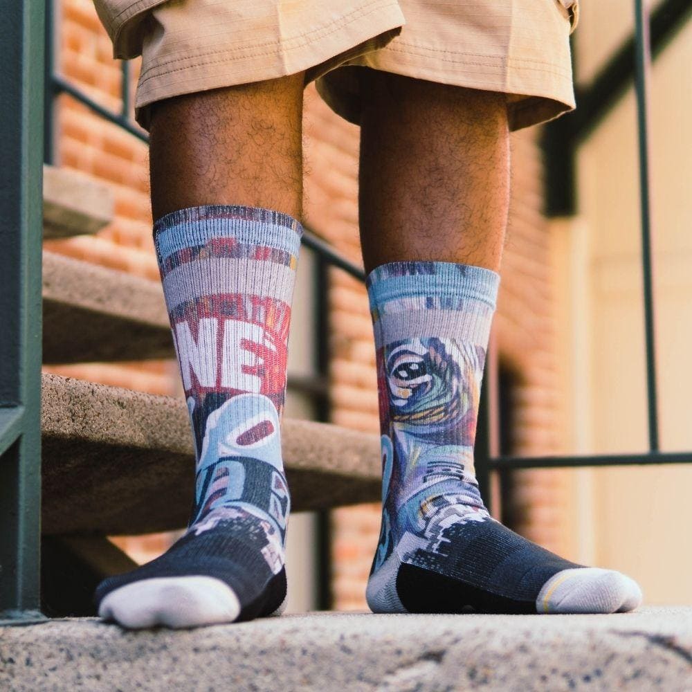 Taylor Reinhold One Love Adult Crew Socks 2-Pack