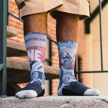 Taylor Reinhold One Love Adult Crew Socks 2-Pack