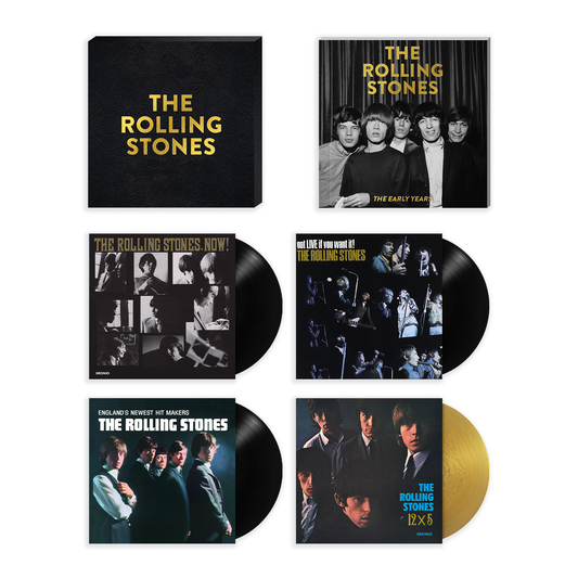 The Rolling Stones X Goldmine Early Years Special Collector’s Edition Softcover Book Wth 4 Vinyl Records