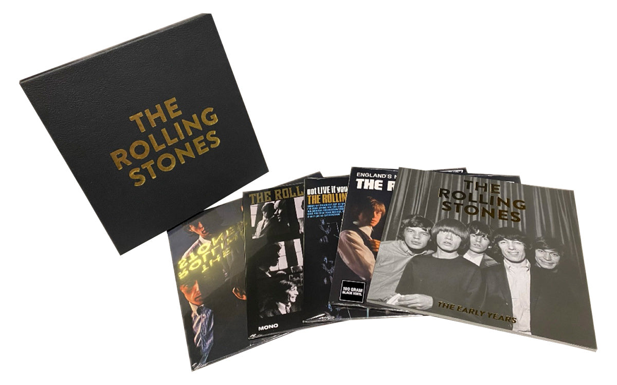 The Rolling Stones X Goldmine Early Years Special Collector’s Edition Softcover Book Wth 4 Vinyl Records