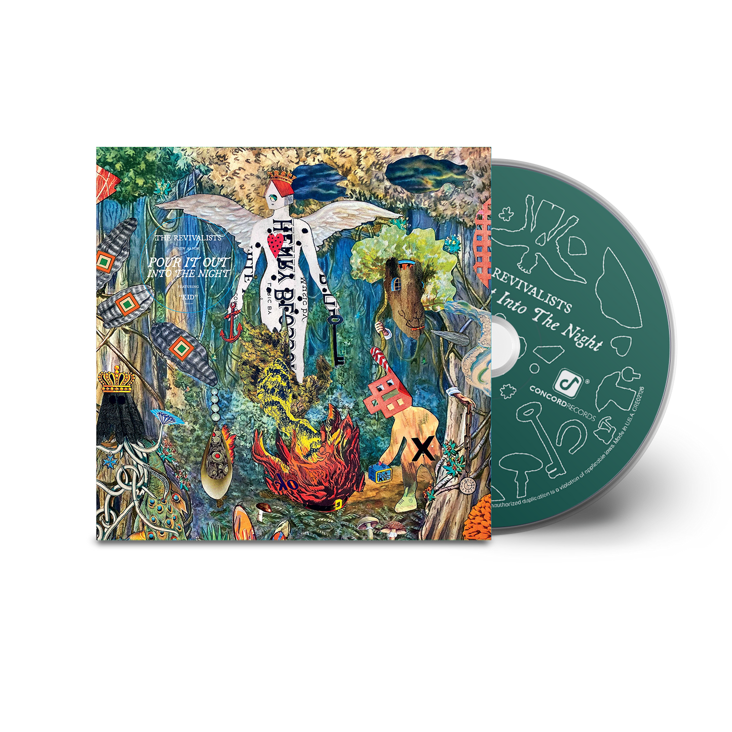 The Revivalists - Pour It Out Into The Night - Music CD