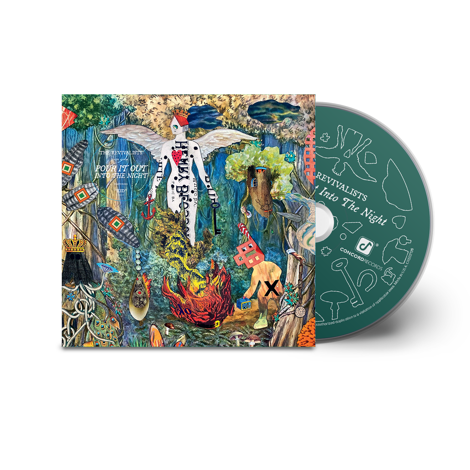The Revivalists - Pour It Out Into The Night - Music CD