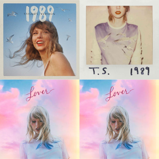 Taylor Swift - 1989 (Taylor's Version) & Lover (Deluxe) (Version 4) & Lover & 1989 - CD Bundle