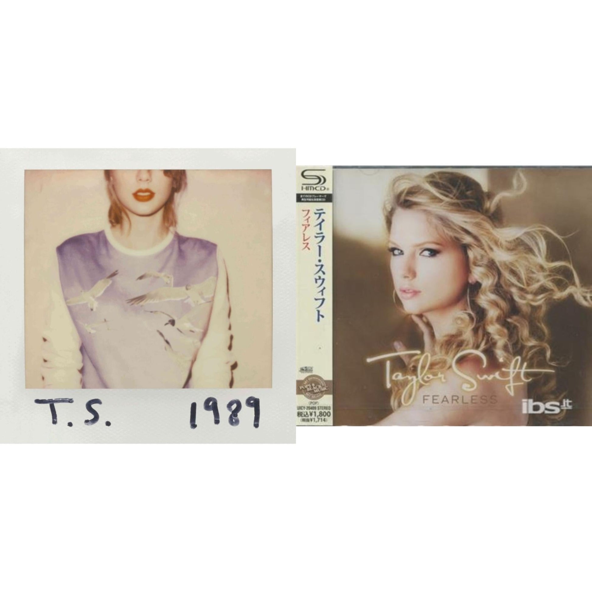 Taylor Swift - Fearless & 1989 - CD Bundle