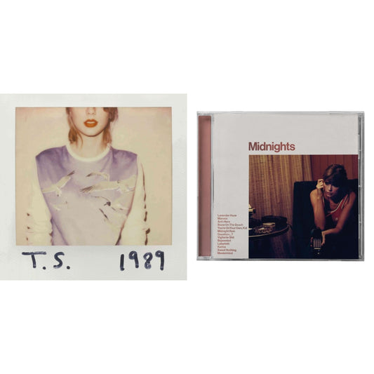Taylor Swift - Midnights (X) (Blood Moon CD) & 1989