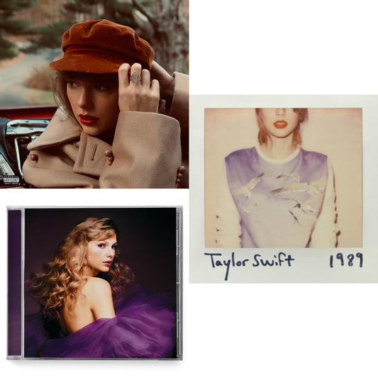Taylor Swift - Red (Taylor's Version) (Edited) (2CD) & Speak Now (Taylor's Version) (2CD) & 1989