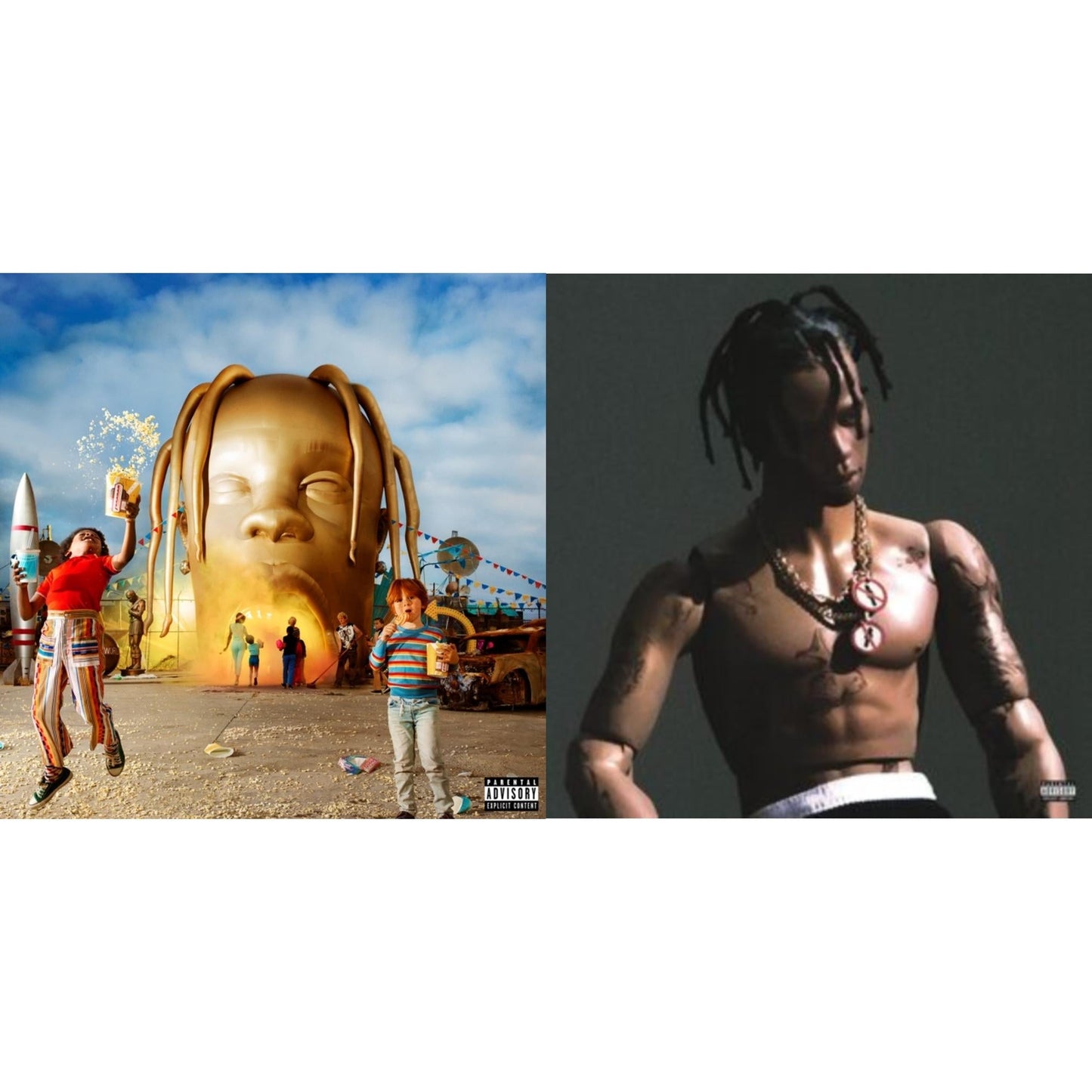 Travis Scott - Astroworld (X) (2 LP/150G/Dl Insert) & Rodeo (X) (2LP/150G/Dl Card)