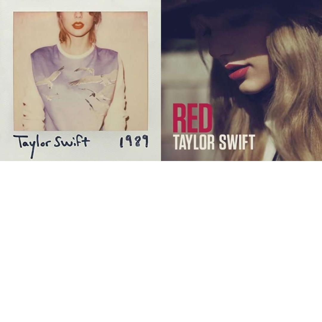 Taylor Swift - 1989 & Red & Fearless (Taylor's Version) (Gold Vinyl/3LP Vinyl) - Bundle Vinyl Record