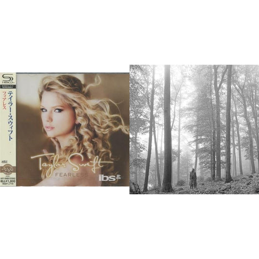 Taylor Swift - Fearless & Folklore (Edited) - CD Bundle
