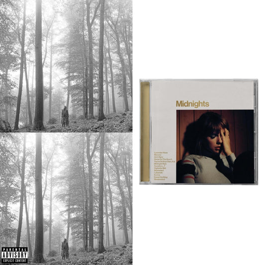 Taylor Swift - Folklore (Edited) & Folklore (X) & Midnights (X) (Mahogany CD)