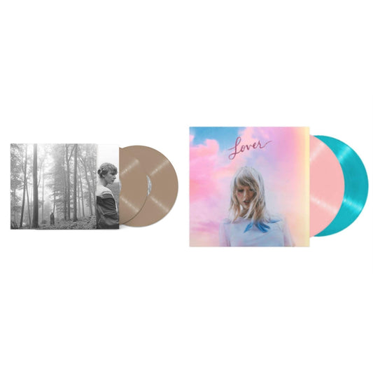 Taylor Swift - Folklore (X) (Beige Vinyl/2LP) & Lover