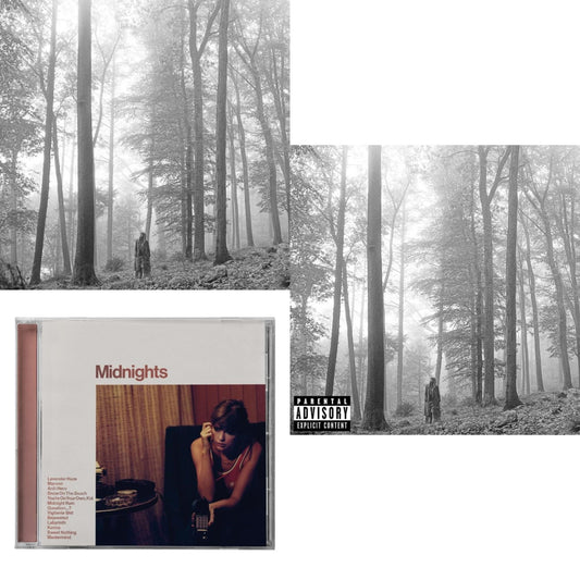Taylor Swift - Folklore (Edited) & Folklore (X) & Midnights (X) (Blood Moon CD)