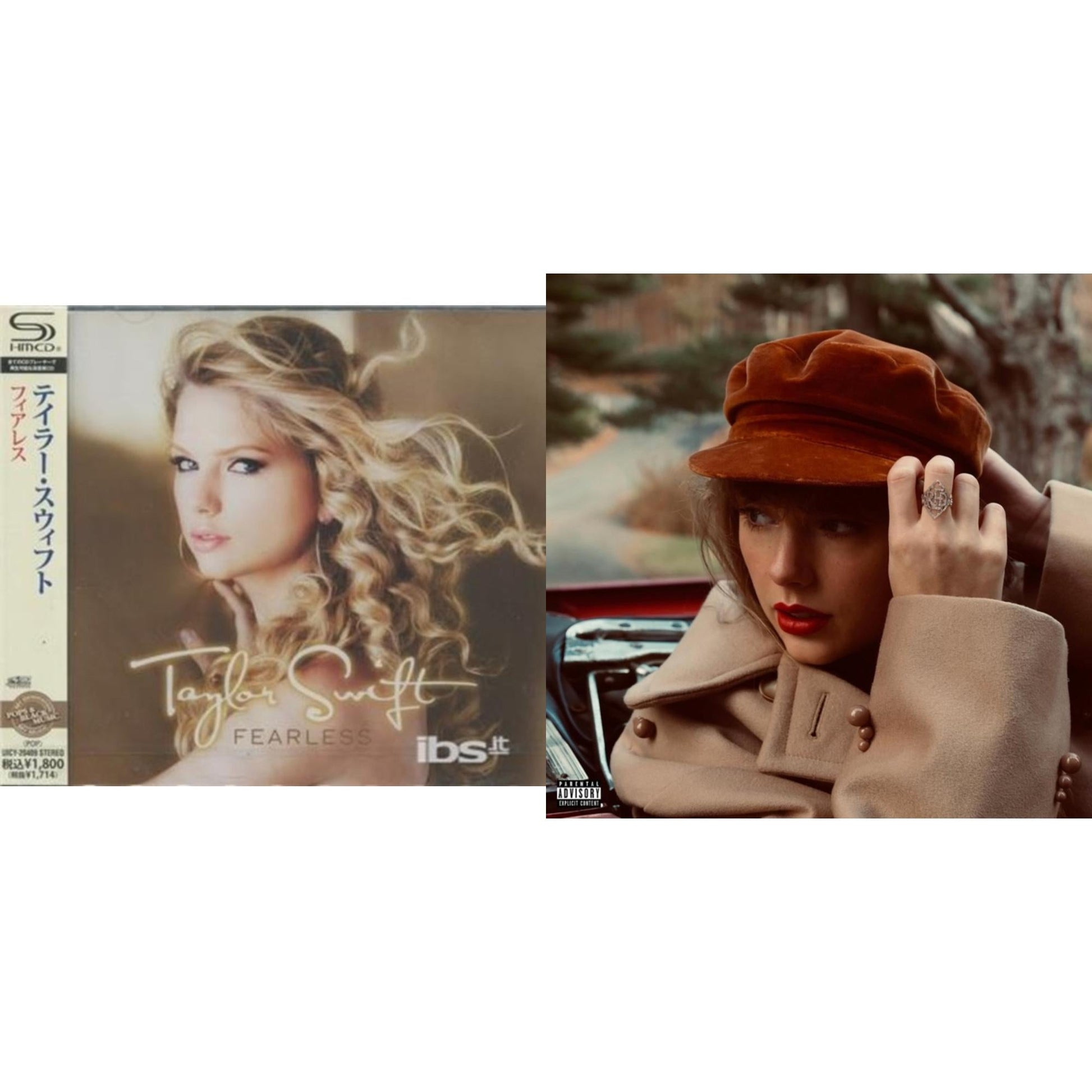 Taylor Swift - Fearless & Red (Taylor's Version) (Edited) (2CD)