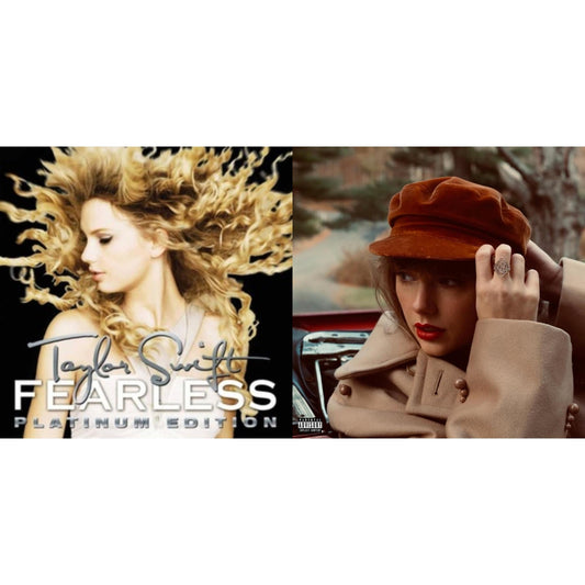 Taylor Swift - Red (Taylor's Version) (4LP) & Fearless Platinum Edition