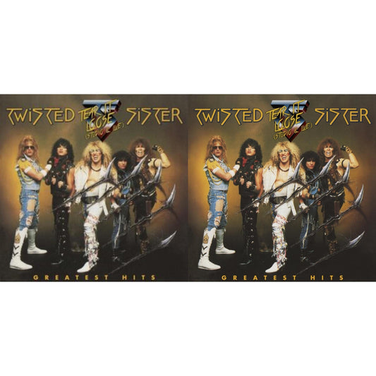 Twisted Sister - Greatest Hits -Tear It Loose - Atlantic Years - Studio & Live (Translucent Gold LP Vinyl/Limited) & Greatest Hits -Tear It Loose - Atlantic Years - Studio & Live (Translucent Red LP Vinyl/Limited)
