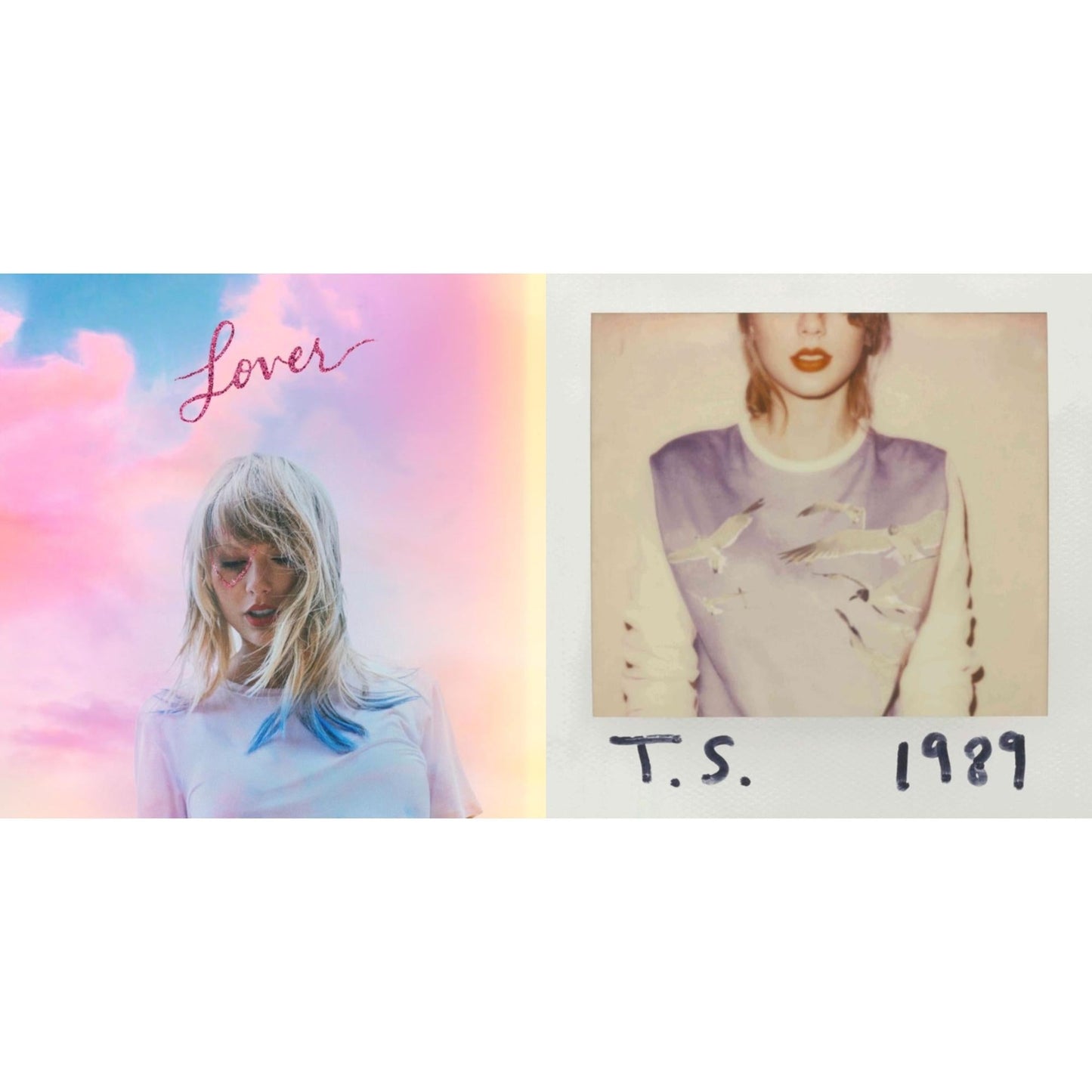 Taylor Swift - Lover (Deluxe) (Version 2) & 1989 - CD Bundle