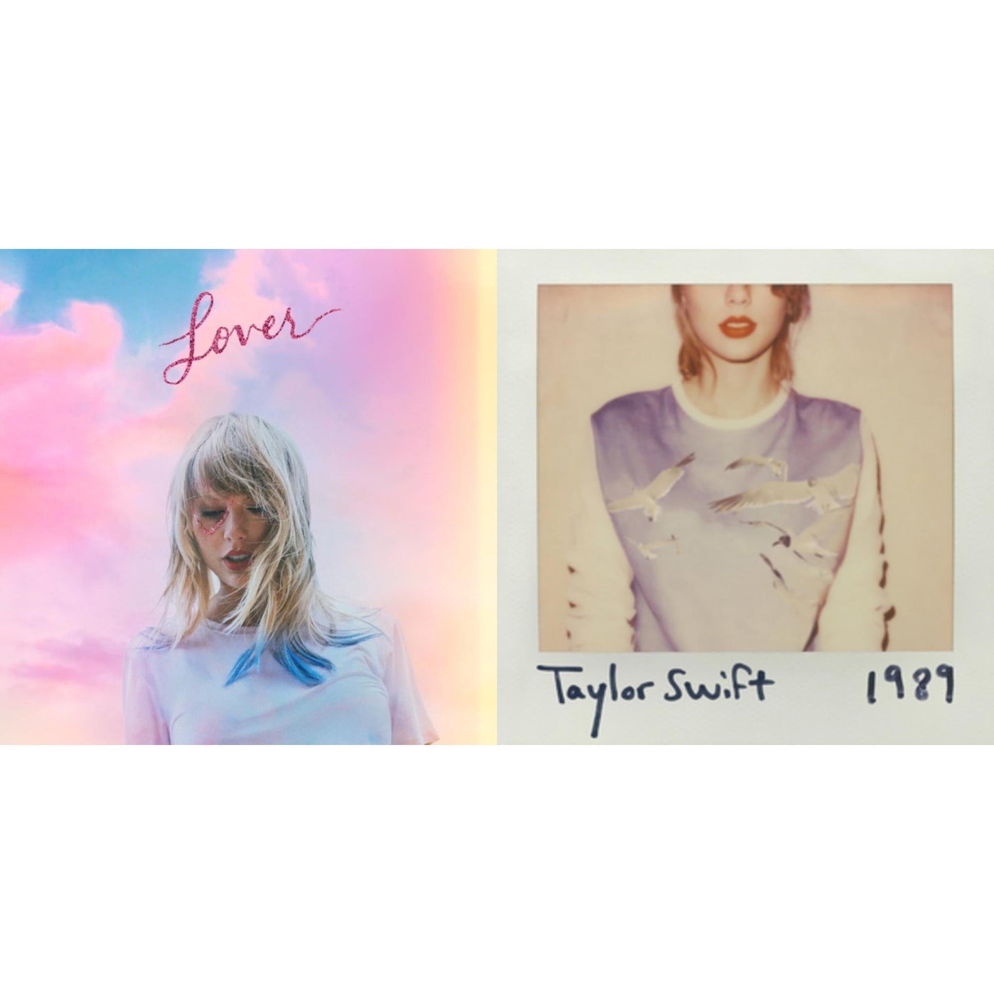 Taylor Swift - Lover (Deluxe) (Version 2) & 1989 - CD Bundle