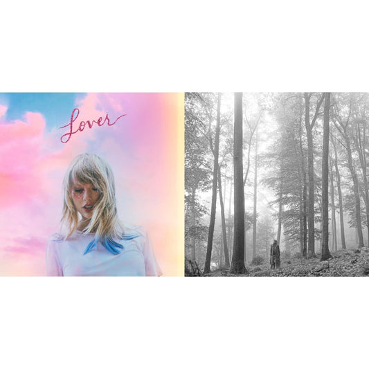 Taylor Swift - Folklore (Edited) & Lover (Deluxe) (Version 2) - CD Bundle