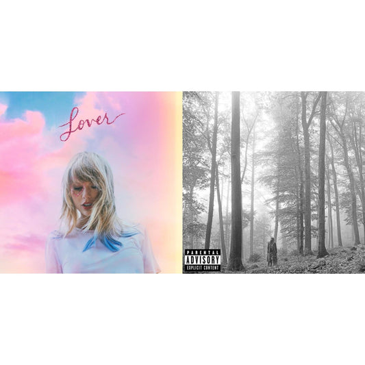 Taylor Swift - Folklore (X) & Lover (Deluxe) (Version 2) - CD Bundle