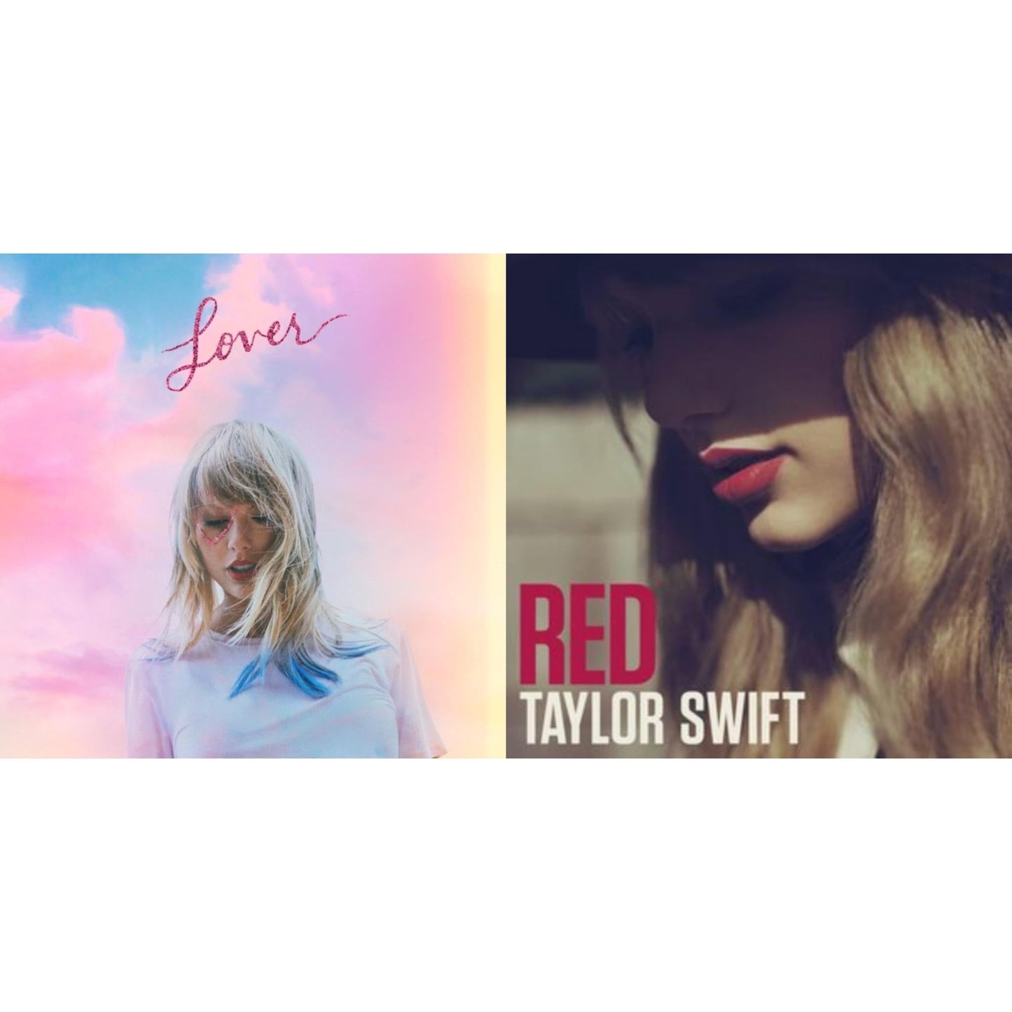 Taylor Swift - Red & Lover (Deluxe) (Version 2) - CD Bundle