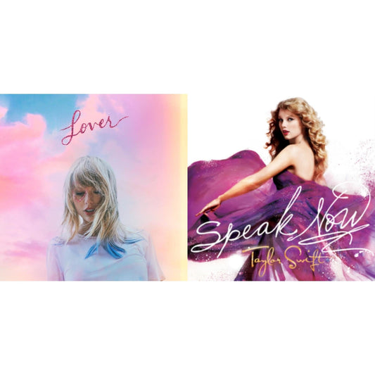 Taylor Swift - Speak Now & Lover (Deluxe) (Version 2) - CD Bundle