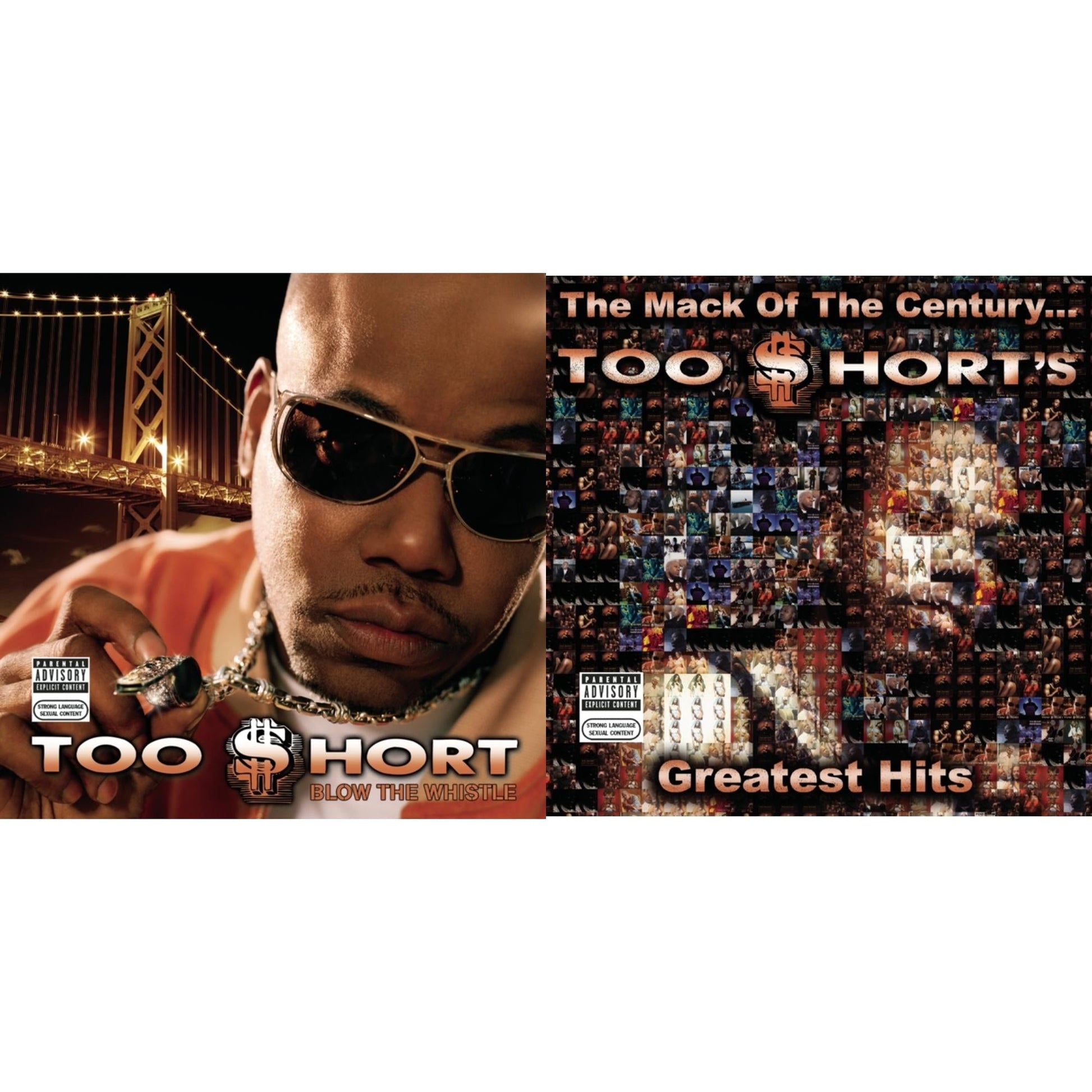 Too Short - Blow The Whistle (X) & Mack Of Century... Too Short's Greatest Hits (X) - CD Bundle