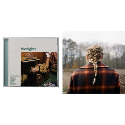 Taylor Swift - Evermore (X) & Midnights (X) (Jade Green CD)
