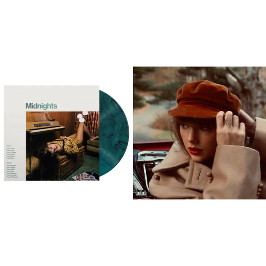 Taylor Swift - Red (Taylor's Version) (4LP) & Midnights (X) (Jade Green LP Vinyl)