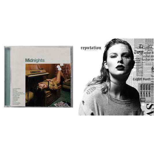 Taylor Swift - Midnights (X) (Jade Green CD) & Reputation