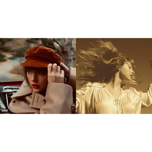 Taylor Swift - Fearless (Taylor's Version) (Gold Vinyl/3LP) & Red (Taylor's Version) (4LP)