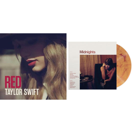 Taylor Swift - Midnights (X) (Blood Moon LP Vinyl) & Red