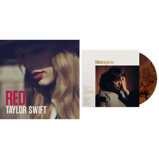 Taylor Swift - Midnights (X) (Mahogany Color LP Vinyl) & Red