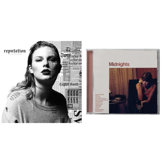 Taylor Swift - Midnights (X) (Blood Moon CD) & Reputation