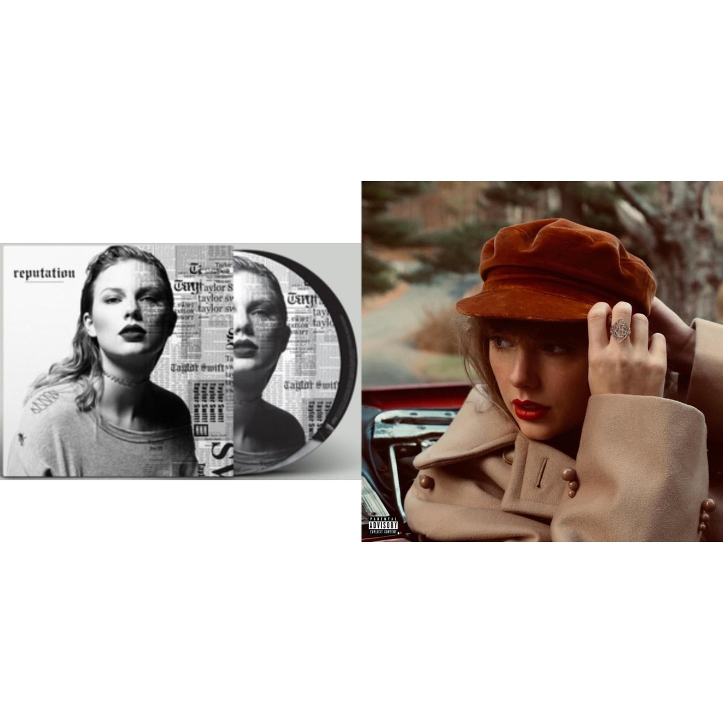 Taylor Swift - Reputation (Picture Disc) & Red (Taylor's Version) (4LP)