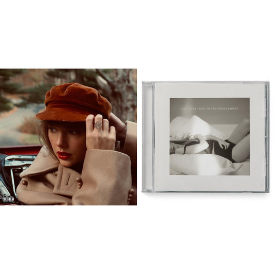 Taylor Swift - Red (Taylor's Version) (X) (2CD) & Tortured Poets Department (X) (Manuscript- Bonus Track)