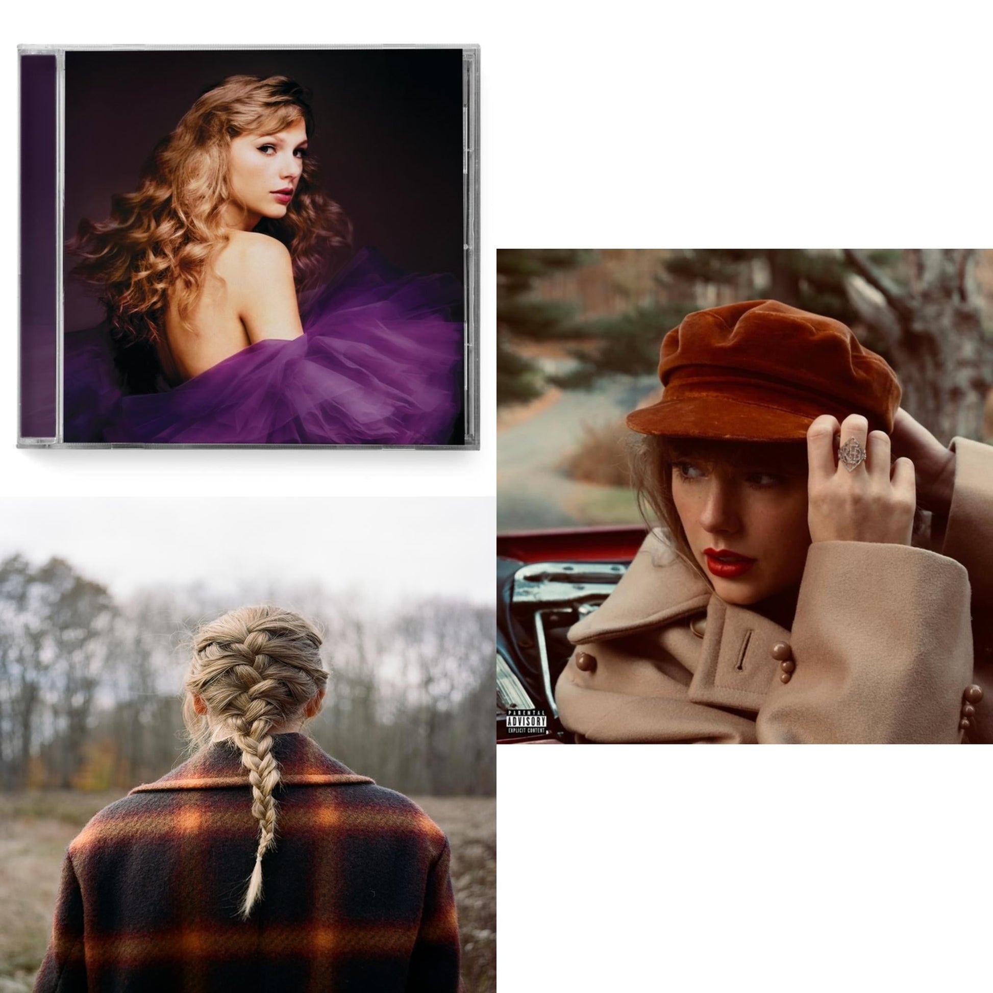 Taylor Swift - Speak Now (Taylor's Version) (2CD) & Evermore (X) & Red (Taylor's Version) (Edited) (2CD)