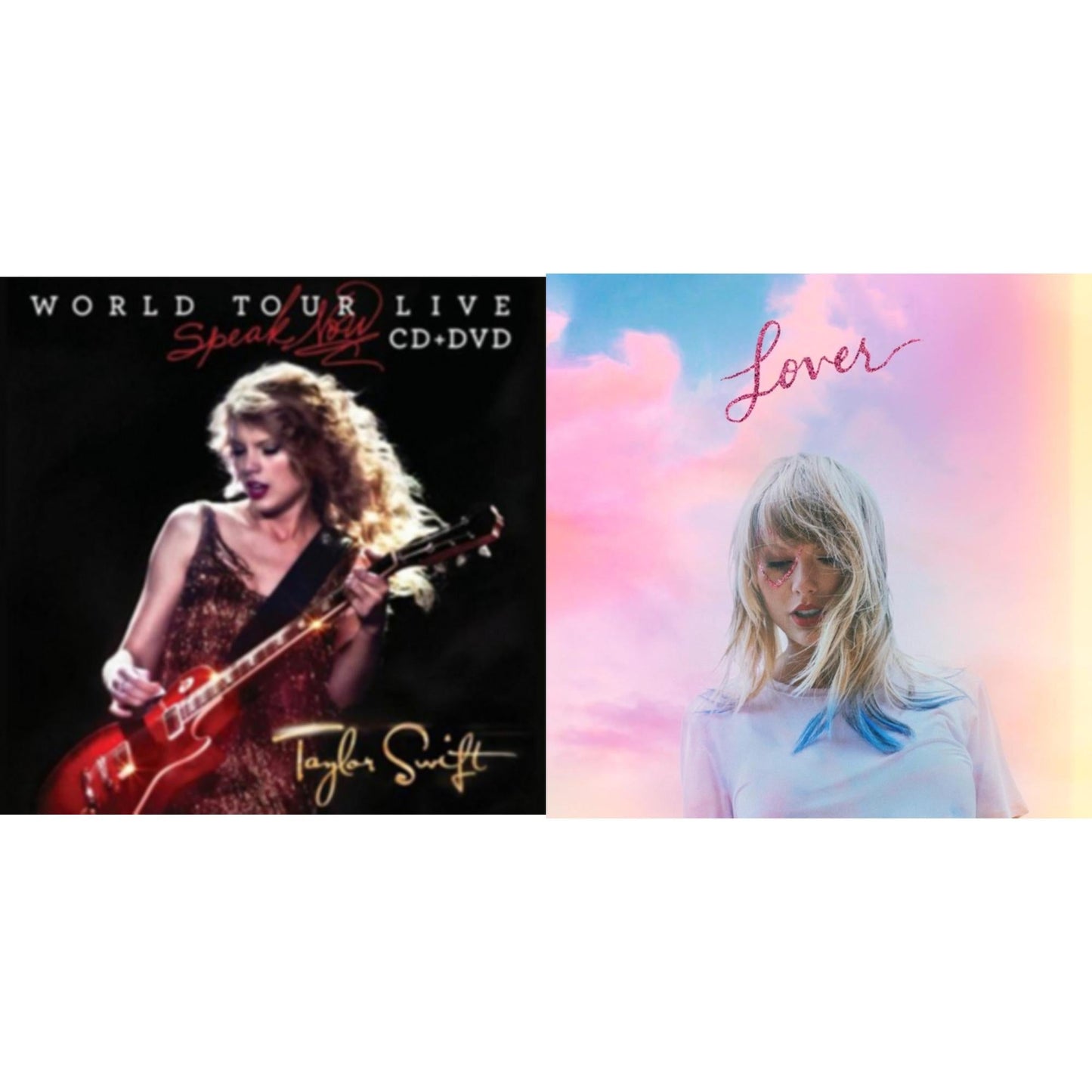 Taylor Swift - Speak Now World Tour Live (CD/DVD) & Lover (Deluxe) (Version 2)