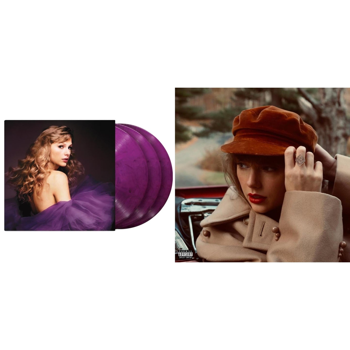 Taylor Swift - Red (Taylor's Version) (4LP) & Speak Now (Taylor's Version) (Orchid Marbled Vinyl/3LP)