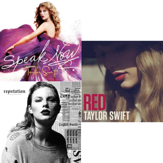 Taylor Swift - Speak Now & Red & Reputation - CD Bundle
