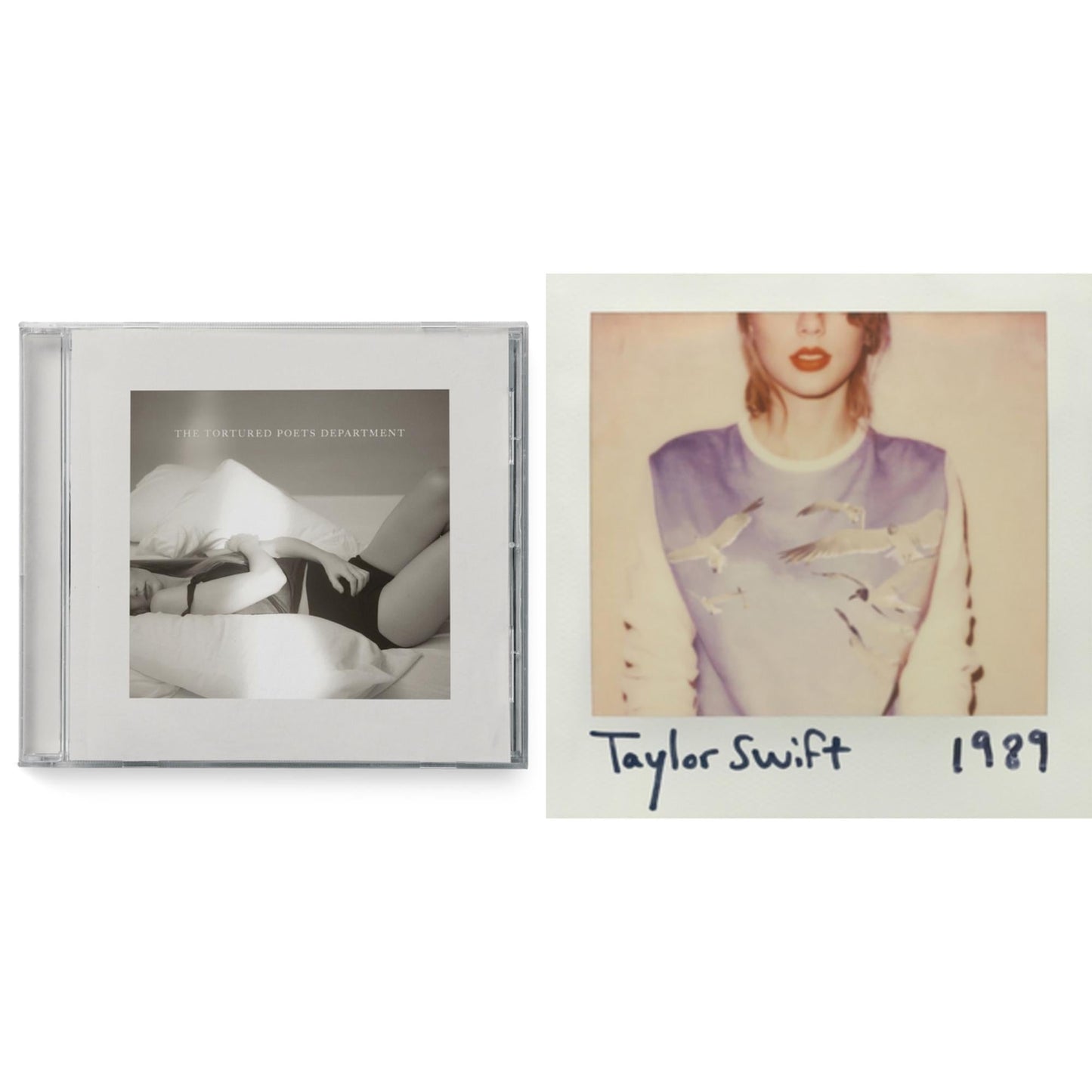 Taylor Swift - Tortured Poets Department (X) (Manuscript- Bonus Track) & 1989 - CD Bundle
