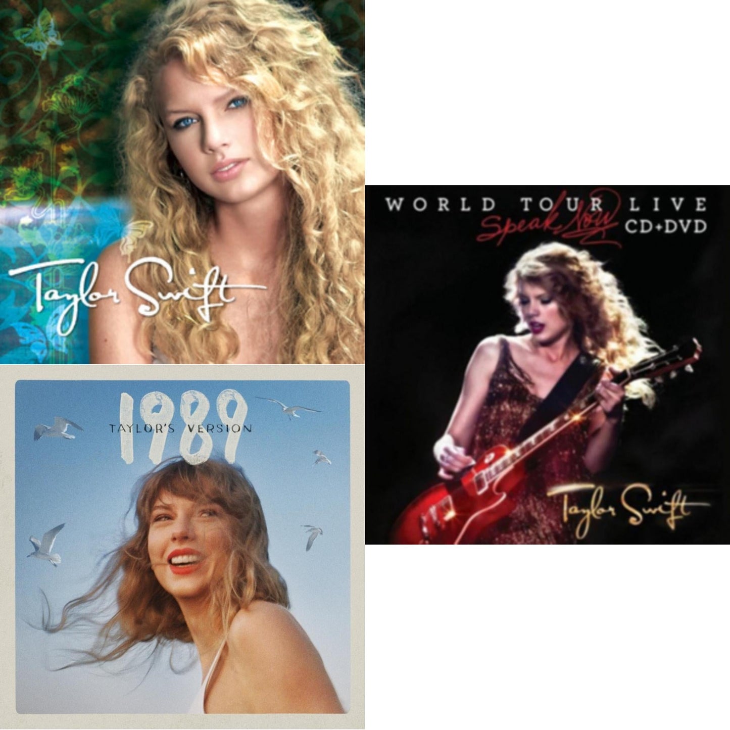 Taylor Swift - 1989 (Taylor's Version) & Taylor Swift & Speak Now World Tour Live (CD/DVD)