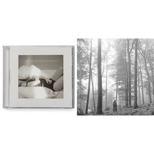 Taylor Swift - Folklore (Edited) & Tortured Poets Department (X) (Manuscript- Bonus Track) - CD Bundle